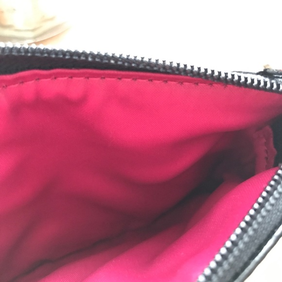 Coach Black Leather Wristlet - Picture 4 of 4